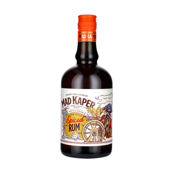Напій алк.на основі рома Mad Kaper Rum Black Spiced 35% 0,7л 4/22676 фото