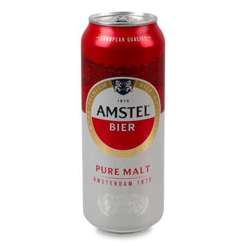 Пиво Amstel св з/б 0,5л алк 5% Україна 4/16218 фото
