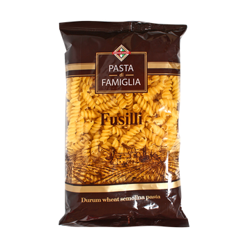 Макарони Fusilli 400г Раsta Di Famiglia 9/27625 фото