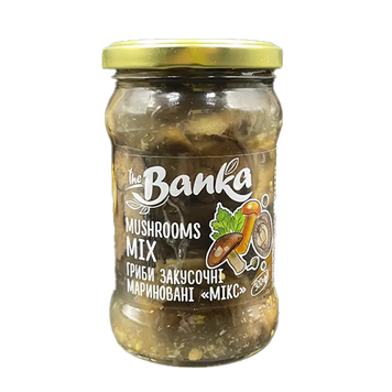 Грибний мікс закус мар ск 314мл/300г the Banka 9/39288 фото