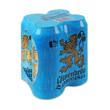 Набір пиво Lowenbrau світле з/б 0,5л*4шт 4/24268 фото