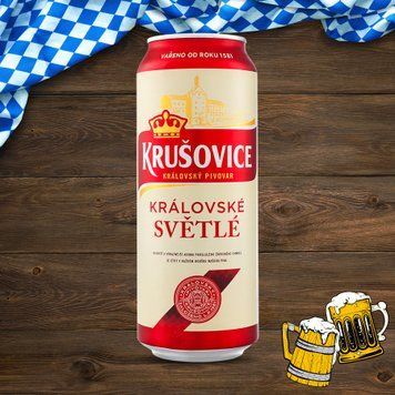 Пиво Kru&scaron;ovice Světl&eacute; світле, 4,2%, 0,5 л 4/14723 фото