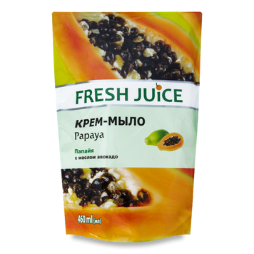 Крем-мило рід д/п papaya 460мл Fresh Juice 07/14365 фото