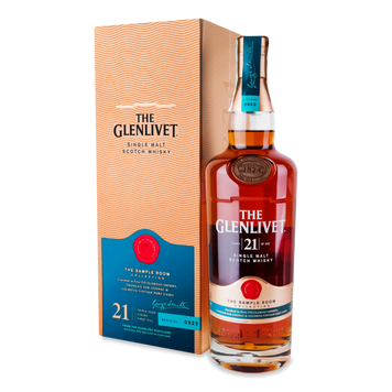 Віскі Шотландія The Glenlivet 21рік 0,7л 43% дек/кор 4/41107 фото