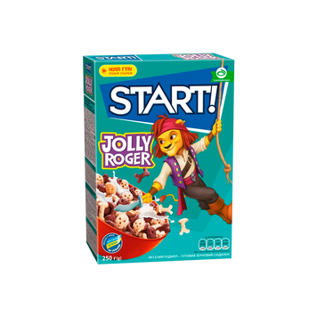 Сніданок зерновий Веселий роджер к/у 250г START 9/34276 фото