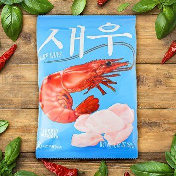 Чіпси креветочні класичні 50 г Shrips 9/38885 фото