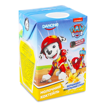 Коктель молочний Данколекція 2.5% Вершково-ванільний т/с 212г DANONE 2/6858 фото