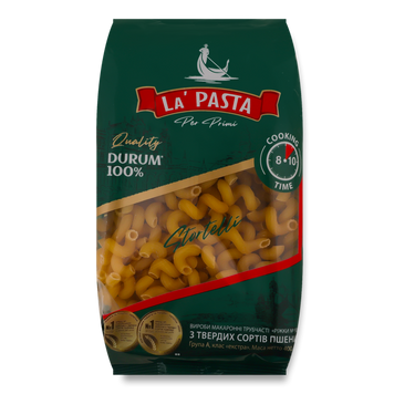 Макаронні Ріжки п/е 400г La Pasta 9/16068 фото