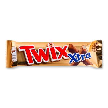 Шоколадний батончик Twix екстра в мол шоколаді 75г MARS 1/11740 фото