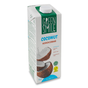 Напій 3% Рисово-кокосовий т/п 1л Green Smile 2/7394 фото