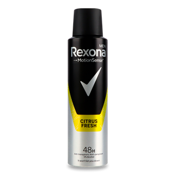 Антиперспірант Men Свіжість цитрусу 150мл Rexona 08/37741 фото