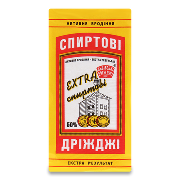 Дріжджі Екстра спиртові 500г Львів 9/21131 фото