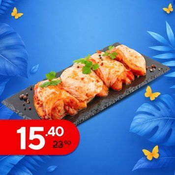 Стегно стейк курячий в маринаді Чіллі-Віллі 8/6307 фото
