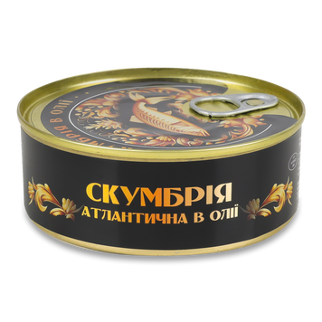 Скумбрія в/о з/б з/к 240г Craft Fish 9/40636 фото