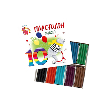 Пластилін 10кол КТ230603 Jumbi 29/43926 фото