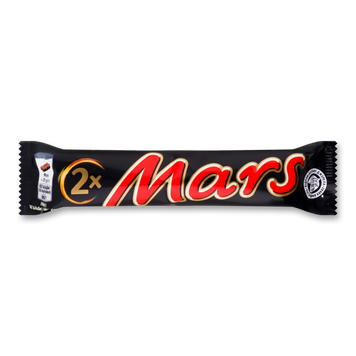 Шоколадний батончик Mars нуга/карамель 70г Mars 1/11741 фото