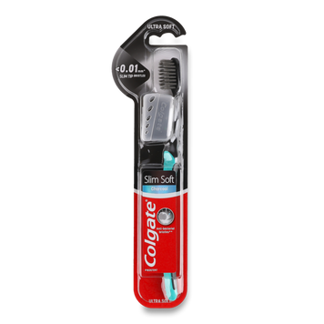 Зубна щітка Шовкові нитки з деревн вугіллям+ковпачок м'яка COLGATE 05/31061 фото