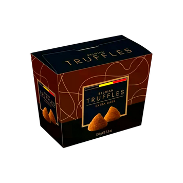 Цукерки Truffles екстра чорн к/у 150г Belgotruff 1/21520 фото