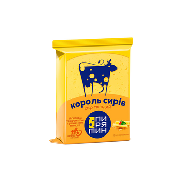 Сир Король сирів 50% фас 160г Пирятин Україна 2/6959 фото