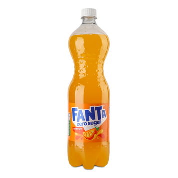 Напій FANTA Апельсин Зеро пет 1,25л Coca-Cola 9/28256 фото