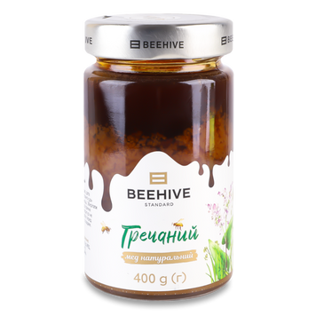 Мед гречаний ск 400г Beehive Standard 9/40266 фото