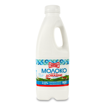 Молоко 2,5% п/каністра 800г ЗЛАГОДА 2/9355 фото