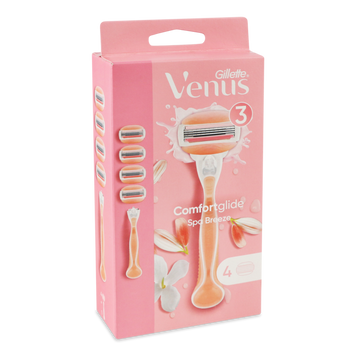 Станок для жінок VENUS ComfortGlide SPA + 4картр GILLETTE 08/37406 фото