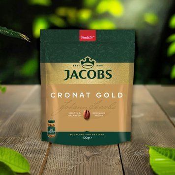 Кава розчин Кронат Голд м/у 100г Jacobs Monarch 7/12607 фото
