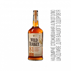 Виски Wild Turkey 81 Kentucky bourbon 40,5% 0,7л США