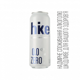 Пиво Zero 0,0 ТМ HIKE 0,5л