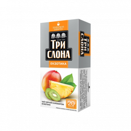 Чай черный Экзотика цейлон мелкий ТМ Три Слона 20*1,5