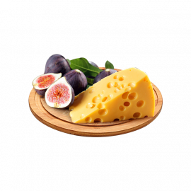 Сир Маасдам 45% ТМ Ryki 100г