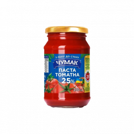 Паста томатная 25% ТМ Чумак 350г