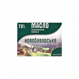 Масло Селянське 73% ТМ Новобаварське ТМ ХМЗ 200г