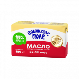 Масло Екстра 82.5% ТМ Волошкове поле 180г