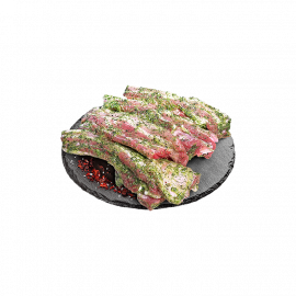 Ребра для гриля (в зеленому марінаді)  ТМ Класс 100г