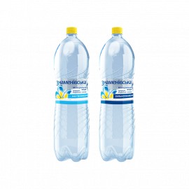 Вода минеральная Знаменівська газированная/негазированная ТМ Біола 2л