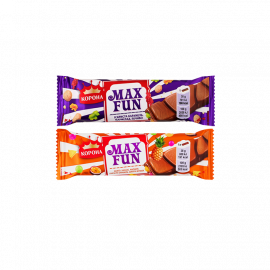 Шоколад карамель/мармелад/печиво/манго/ананас/маракуйя/карамель ТМ MaxFun 38г 