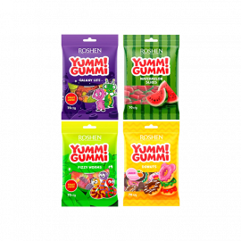 Конфеты Yummi Gummi желейные в ассортименте ТМ Рошен 70г