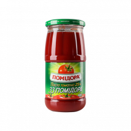 Паста томатная 33 Помидора ТМ Помидора 460г